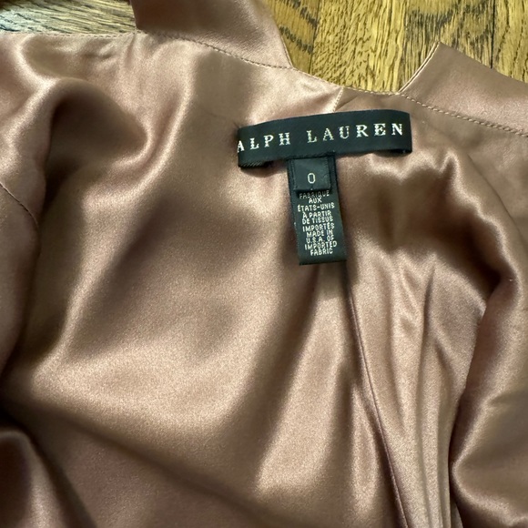 Ralph Lauren purple label mauve silk gown - Picture 5 of 5